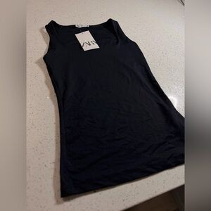 Zara Women's Classic Black Tank Top